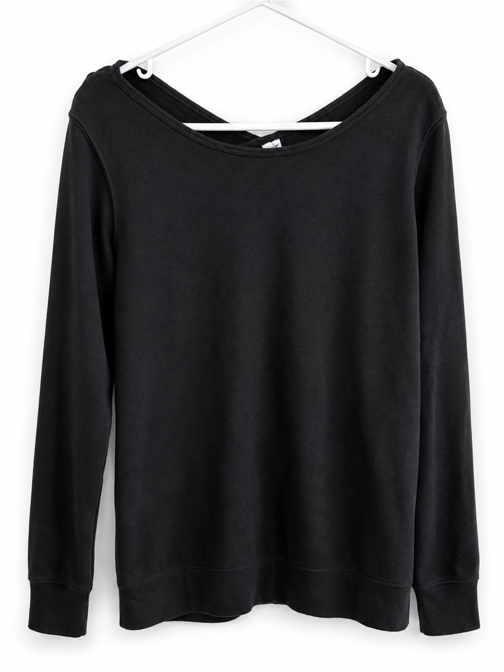 Old Navy Black Long Sleeve Pullover Sweatshirt